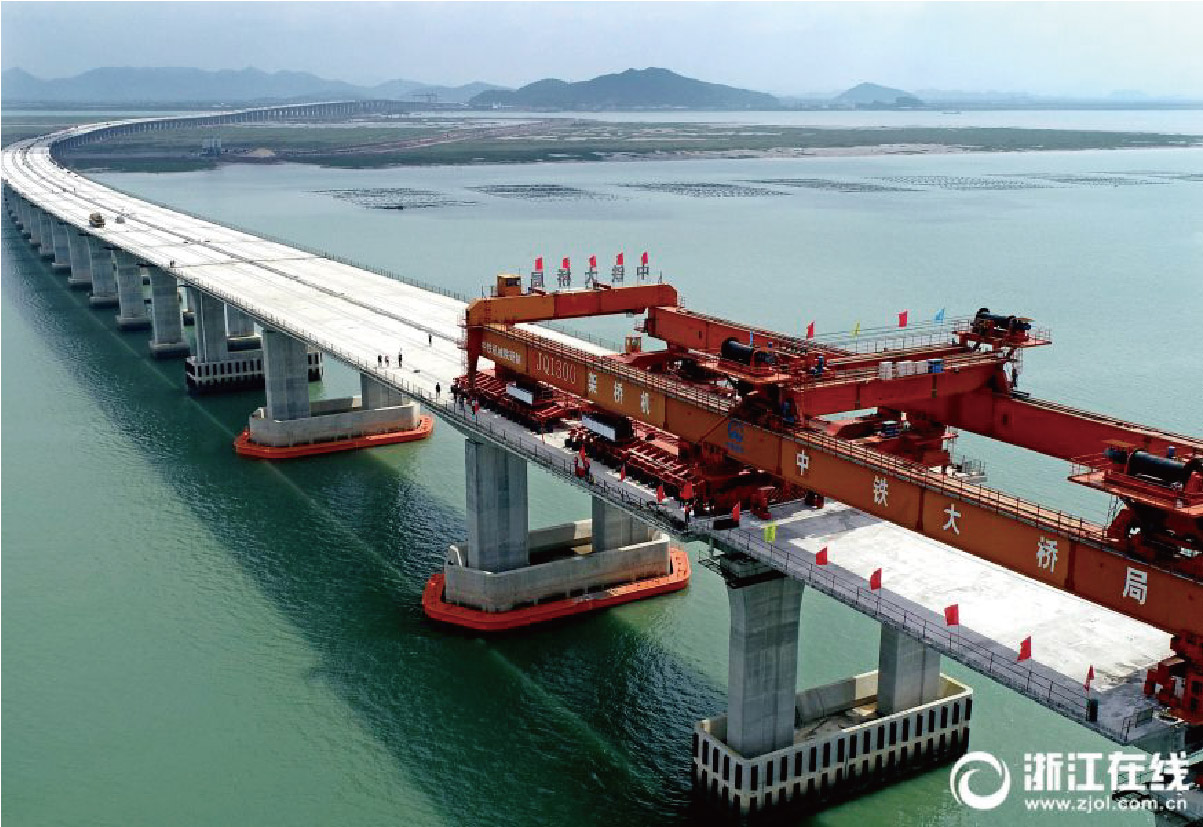 Le projet du pont maritime de la baie de Sanmen