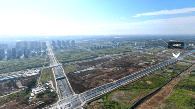 喜鹊河路电力管道、三河路袁店路电排项目