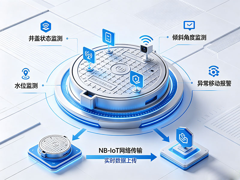 智能井盖系统的组成，硬件和软件缺一不可